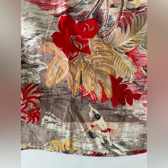 80’s Vintage Hawaiian Tropical Skirt - Picture 7 of 12